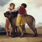 Mastiff i chłopcy