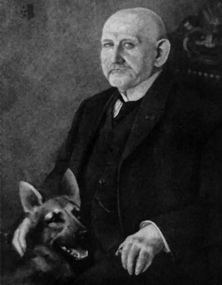 Zdjęcie Maxa Emila Friedricha von Stephanitz z Horand von Grafrath
