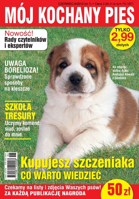 Mój kochany pies Czasopismo Mój kochany pies