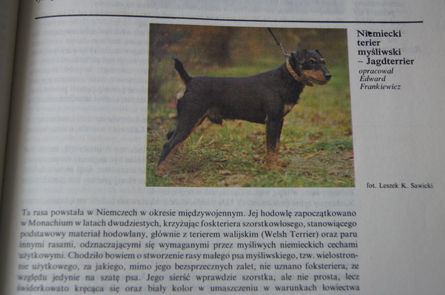 Ksiązka opisujaca rasy psów