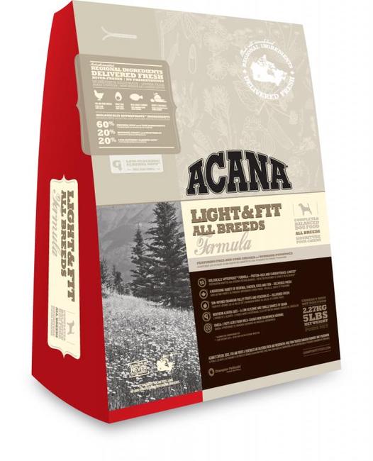 Acana Light & Fit sucha karma Premium dla psów z nadwagą