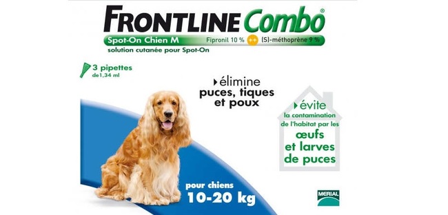 FRONTLINE COMBO M SPOT-ON dla psów od 10-20 kg