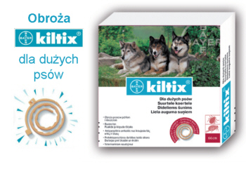 Obroża dla psów przeciw kleszczom