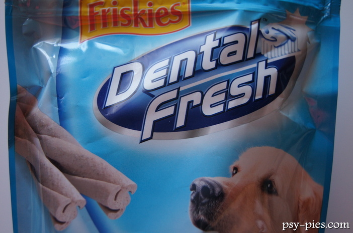 Friskies DENTAL FRESH 3in1 przysmak na świeży oddech dla psa