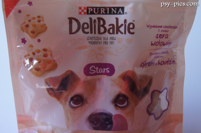 Ciasteczka dla psa PURINA DeliBakie Stars