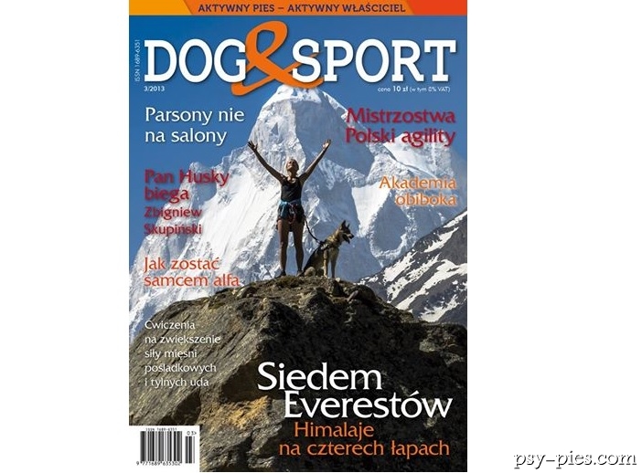 Kwartalnik o dyscyplinach sportowych z udziałem psów Dog&Sport