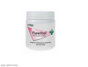 Flawitol dla szczeniąt, preparat witaminowo - mineralny