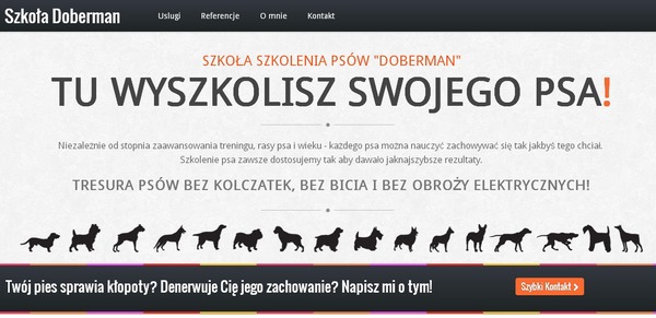 Szkoła Szkolenia Psów Doberman